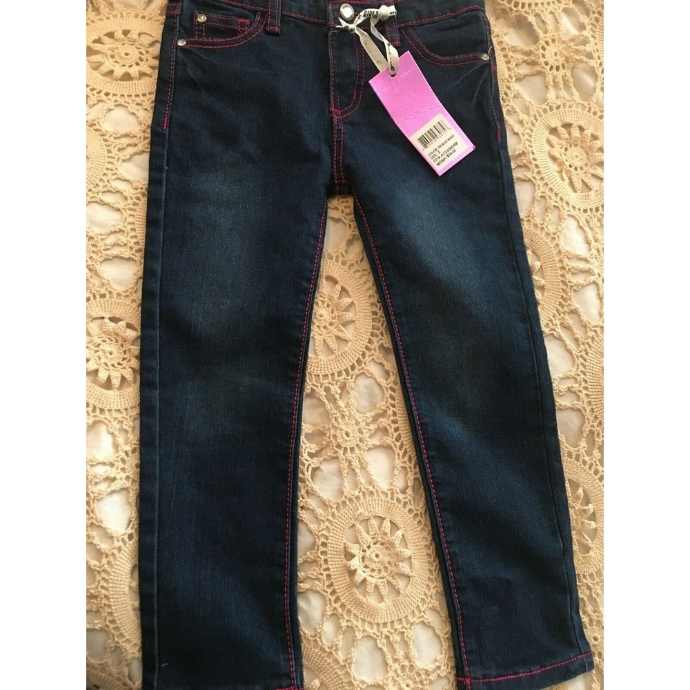 New Almost Famous rhinestone Bedazzled Skinny Jeans Size 5